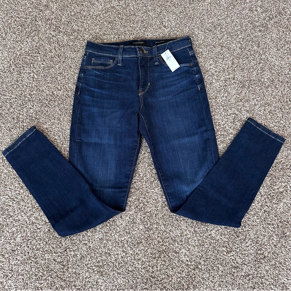 Banana Republic Mid-Rise Skinny Jeans NWT 25